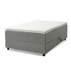 SPACE DREAMS SENG MED OPBEVARING 120 x200 UNDEN TOPMADRES  anthracite  Seng og stol pris