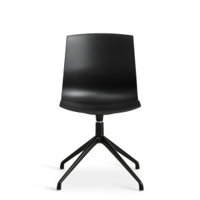 Lexpo liv spisestol  i sort pvc  og sort stel  med swivel  seng og stol pris 