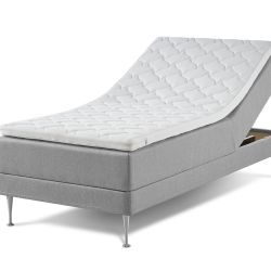 Lama First Elevations seng 90 x 200 med 4 cm latex top