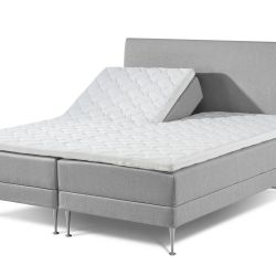 Lama First  Elevations seng 180x200 med 4cm latex top  med gavl