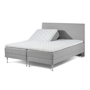 Lama First  Elevations seng 180x200 med 4cm latex top  med gavl