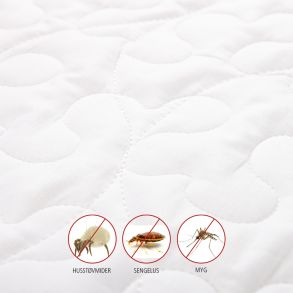 GODHAVN - bomuld RULLEMADRES  300G  90x200 FAST LAV  PRIS 