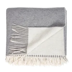 ARCTIC ULDPLAIDER  90% merino/10% cashmere uld 130X200  59672 SMILLA - Beige/gr