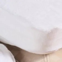 Boxlagen, molton sknelagen  farve sand 180x200x35         